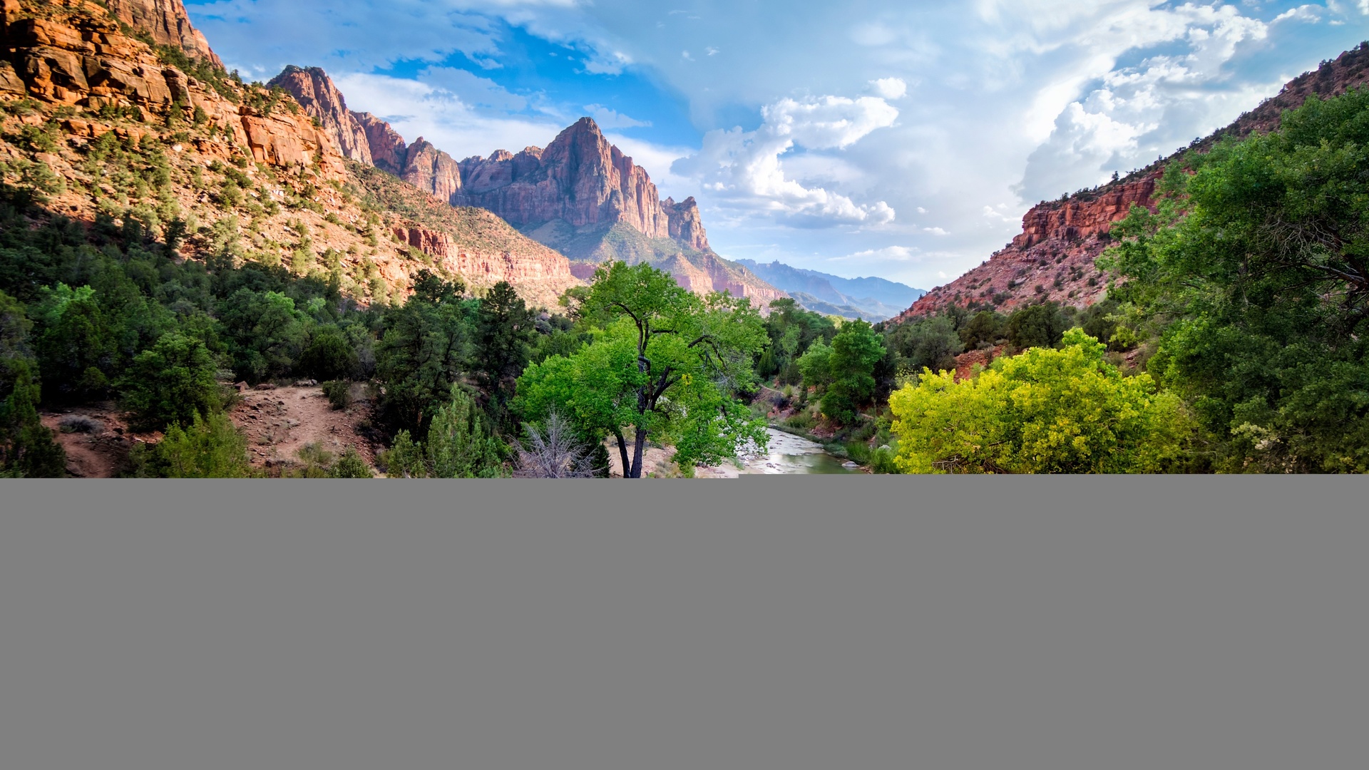 canyon, nationalpark, river, 