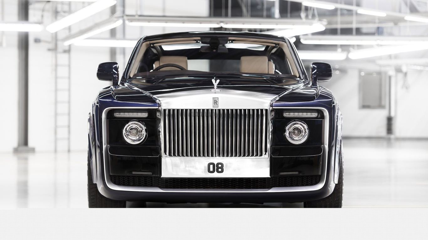 rolls-royce sweptail, 2017, front view, most expensive car, english cars, rolls-royce, rolls royce