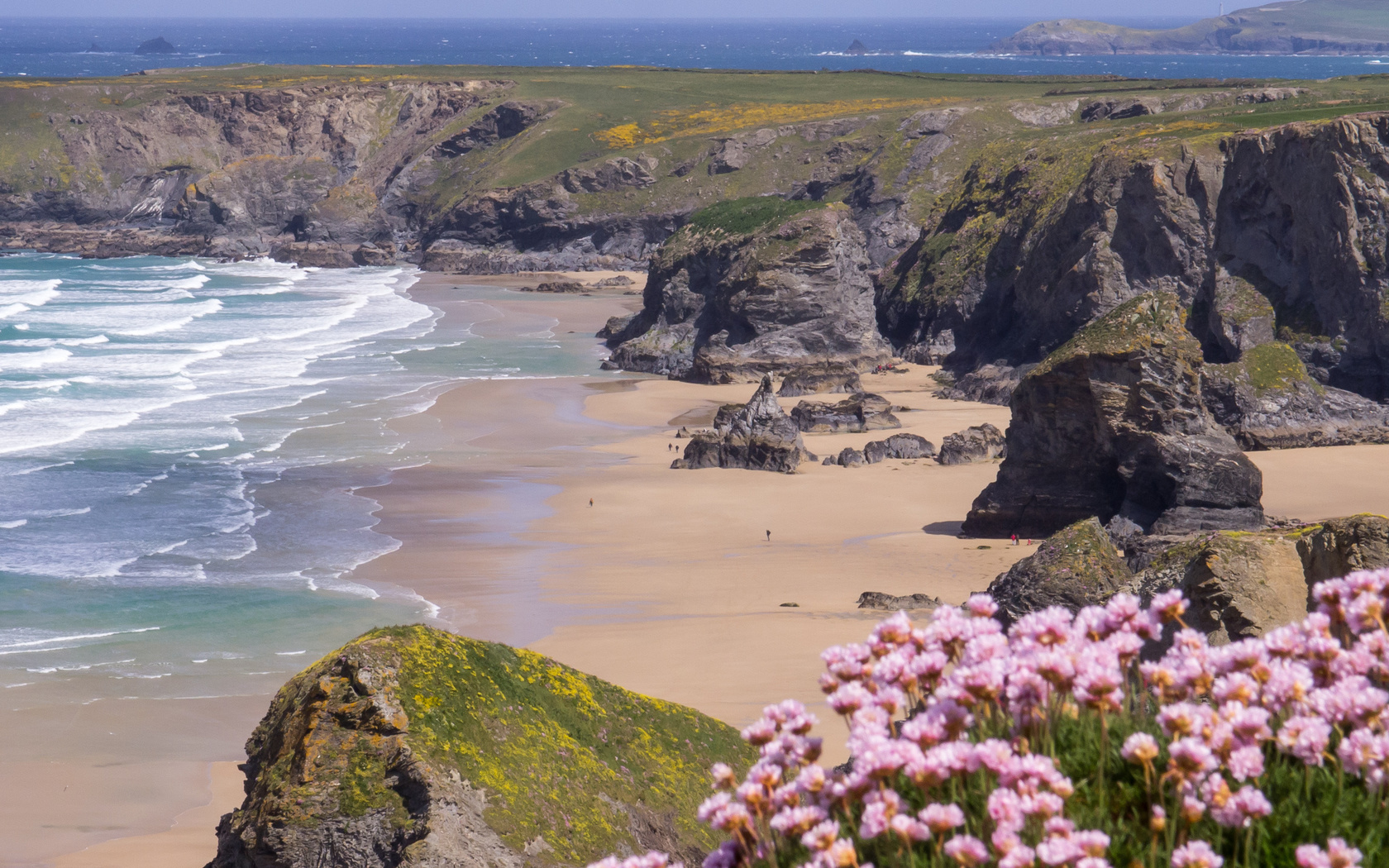 ,  , , , , , bedruthen steps, cornwall