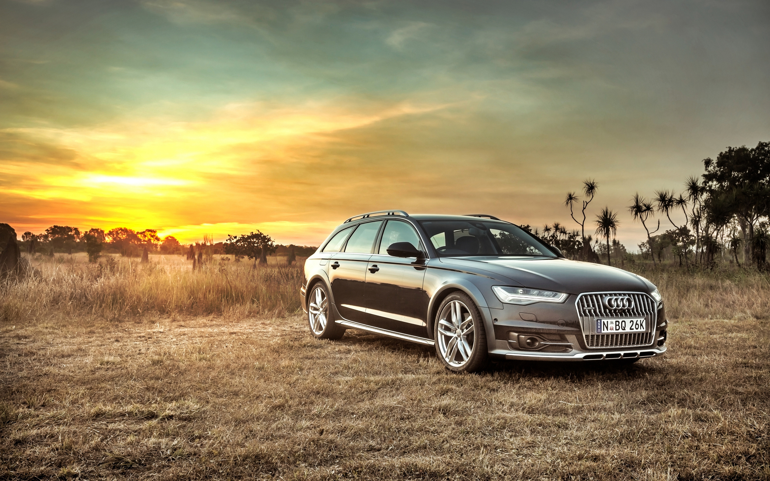 audi, a6, allroad,  , hdr