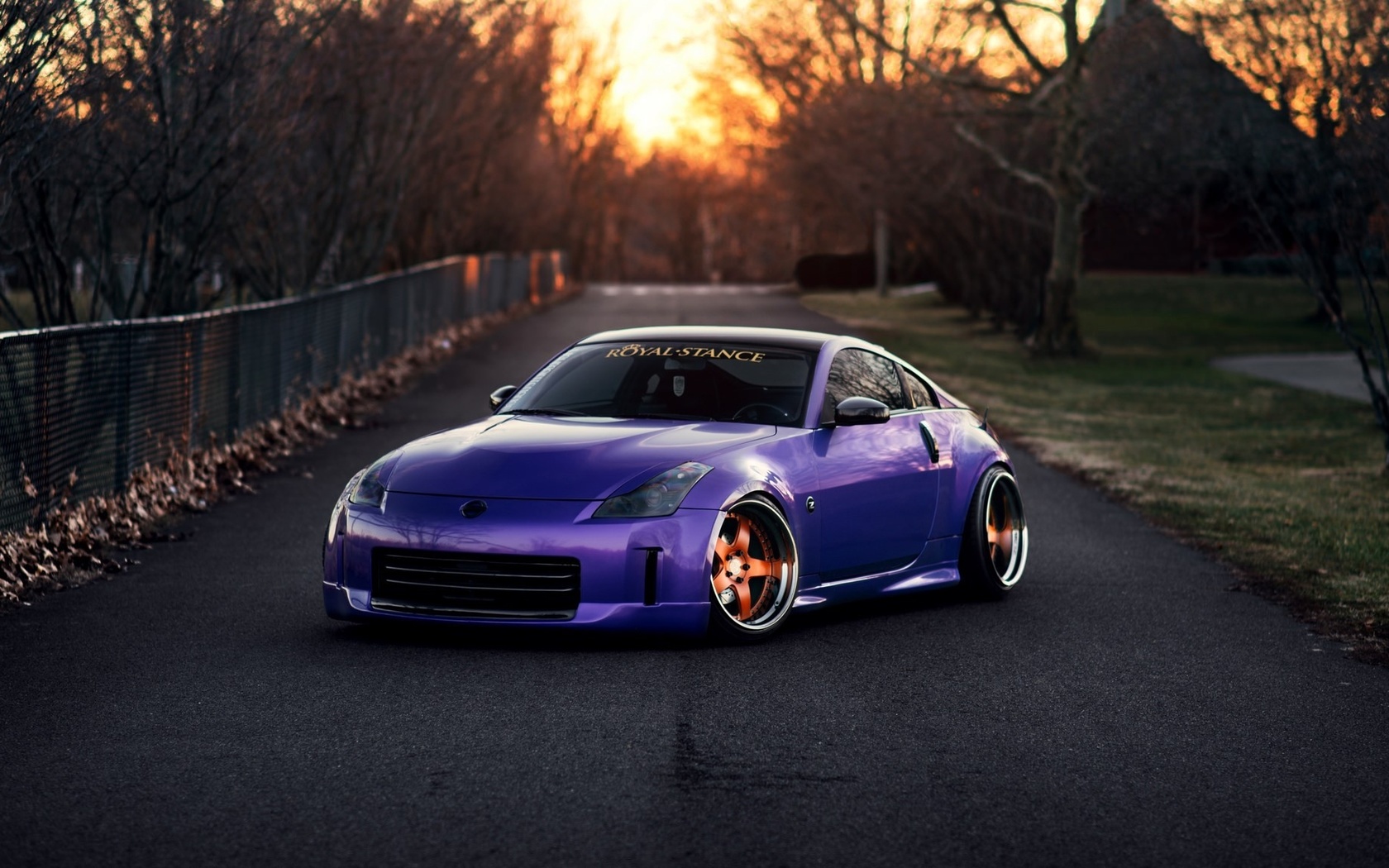 nissan, 350z, tuning, purple