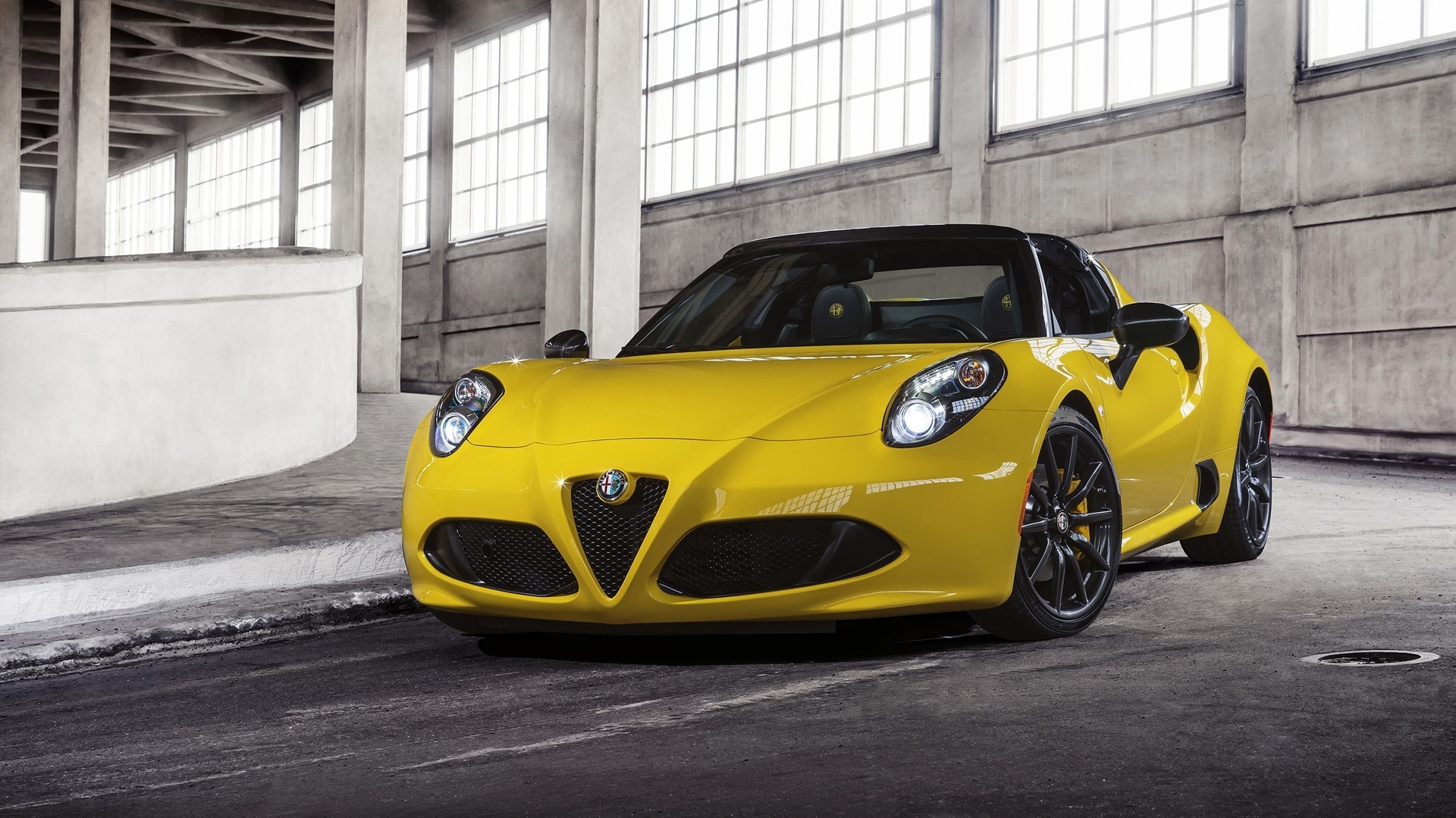 alfa romeo, 4c, spider