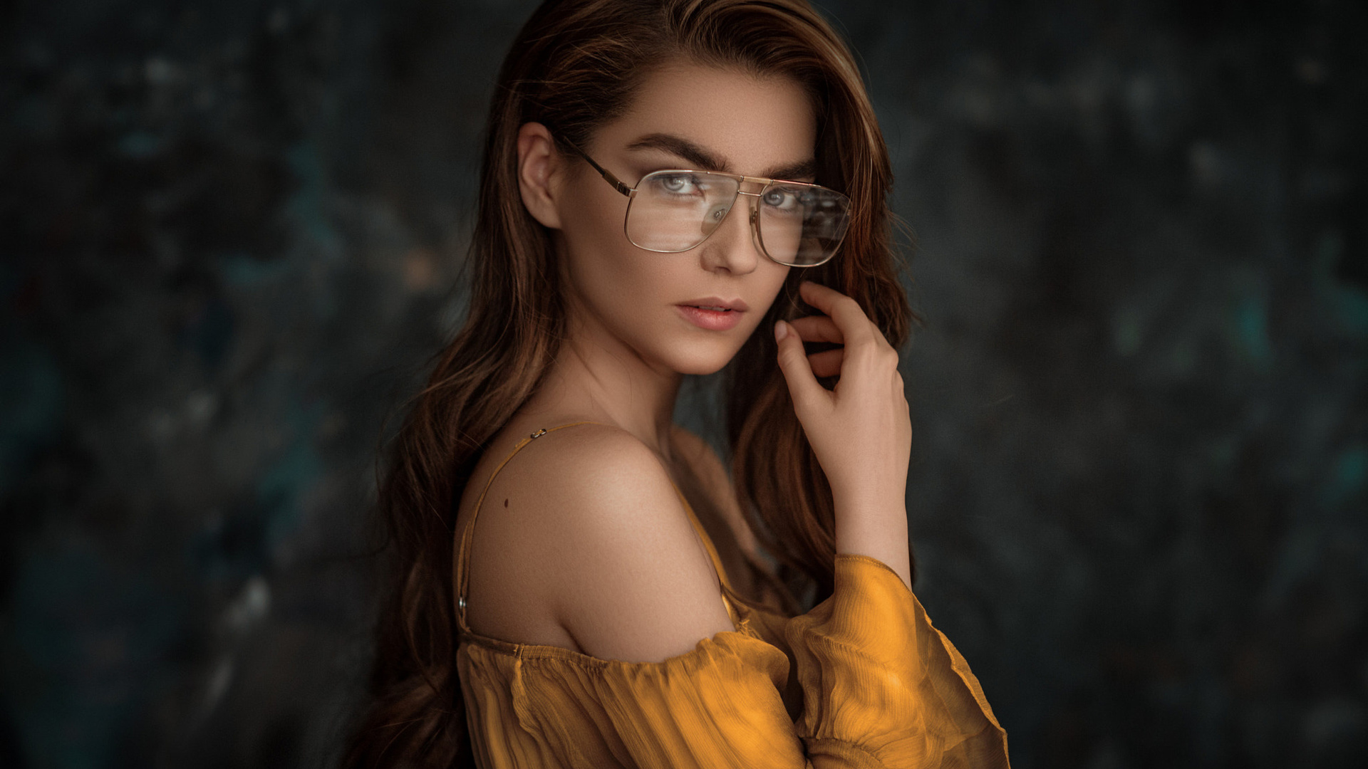 women, face, portrait, ali falak, women with glasses