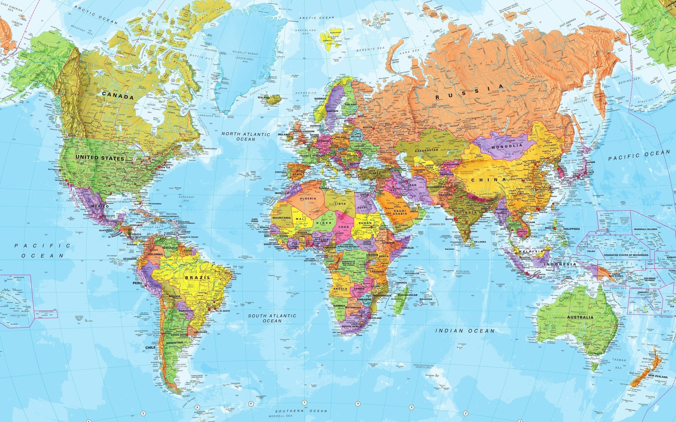 world map,  