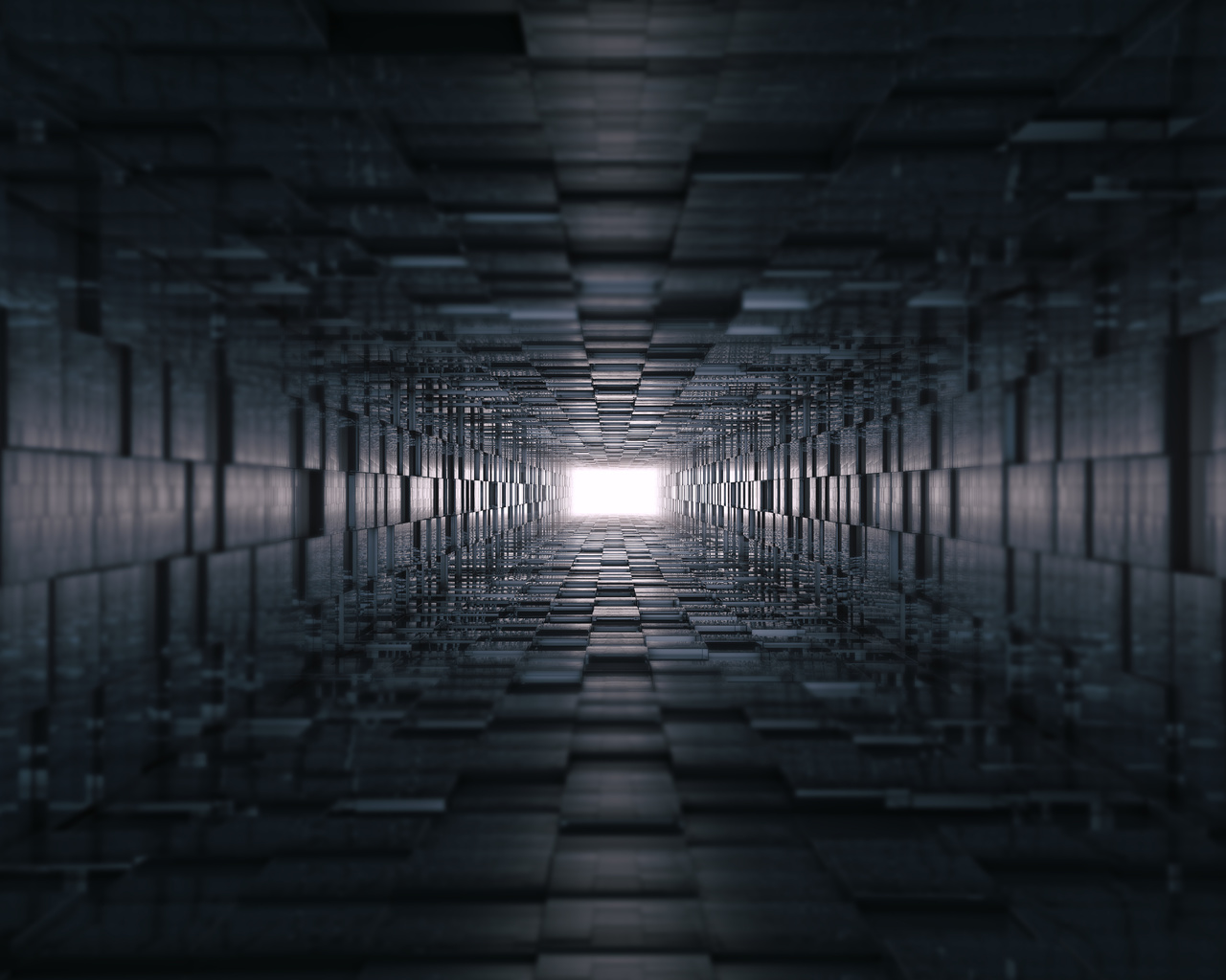 abstract, dark, geometry, 3d