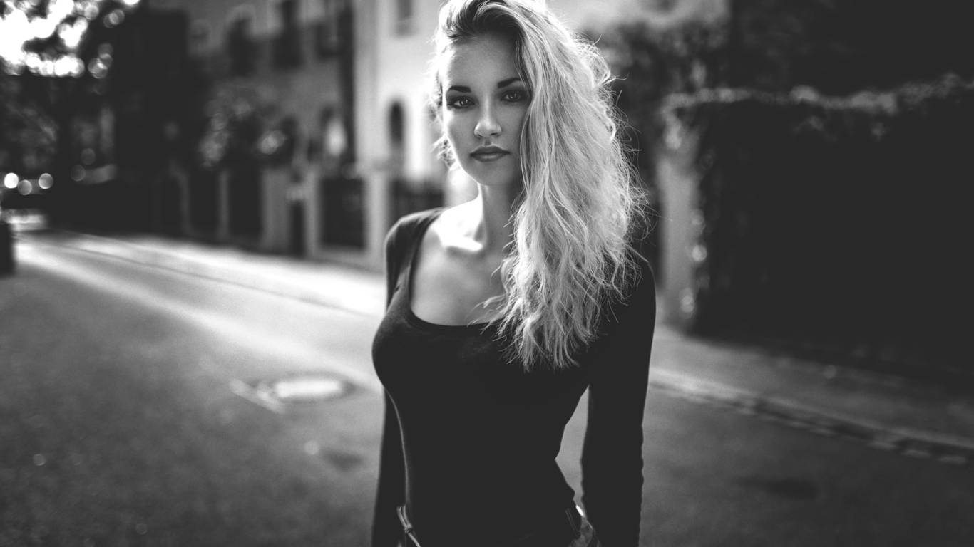 , , , , , ,  hofmann, eyes, blonde, black and white, street, model, hair, france, miro hofmann