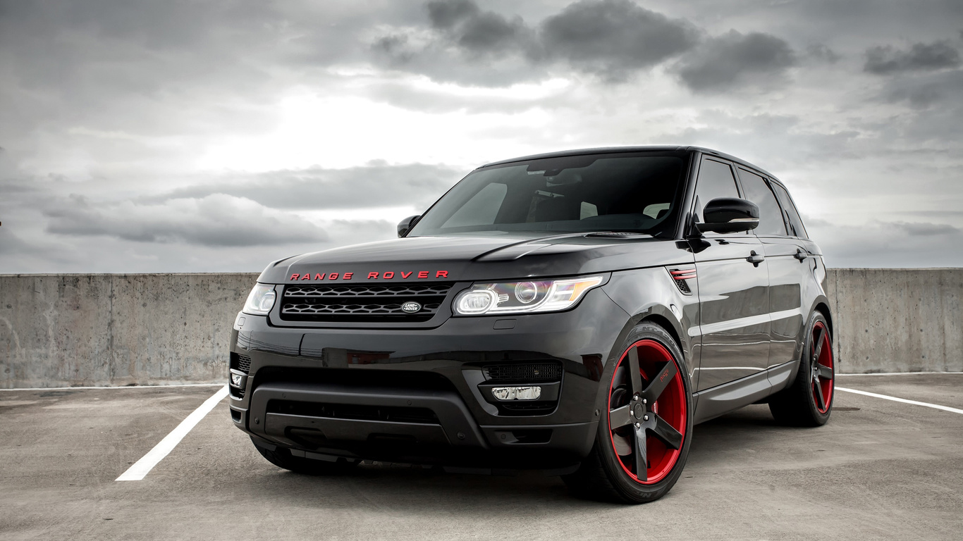 range rover sport, cars, niche wheels, tuning, parking, range rover, land rover