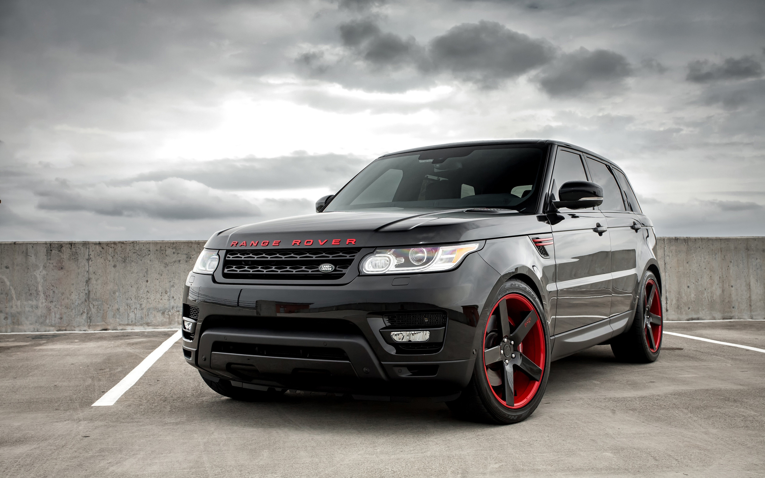 range rover sport, cars, niche wheels, tuning, parking, range rover, land rover