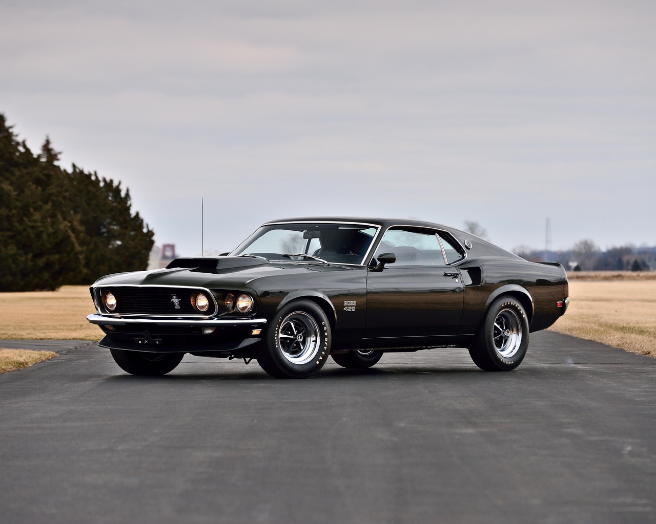 ford, mustang, boss, 429, muscle car