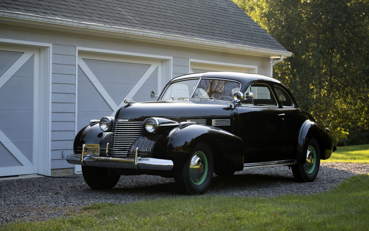 cadillac, retro, 1940, sixty-two, coupe