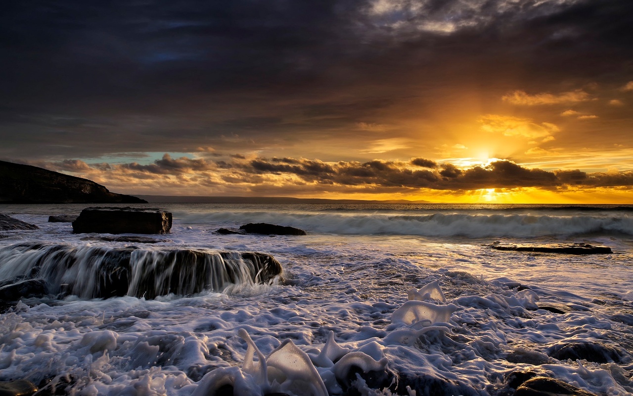 southerndown, southerndown, bay dunraven, dunraven bay, wales, england, sea, wales, england, sunset