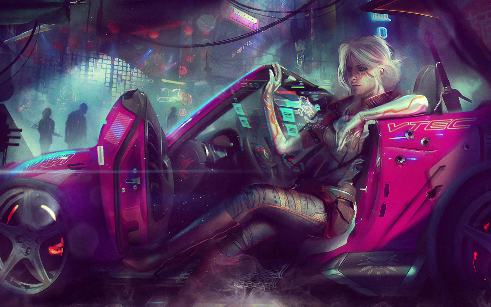 cyberpunk, cyberpunk 2077, , , the witcher 3, the witcher 3 wild hunt, ciri