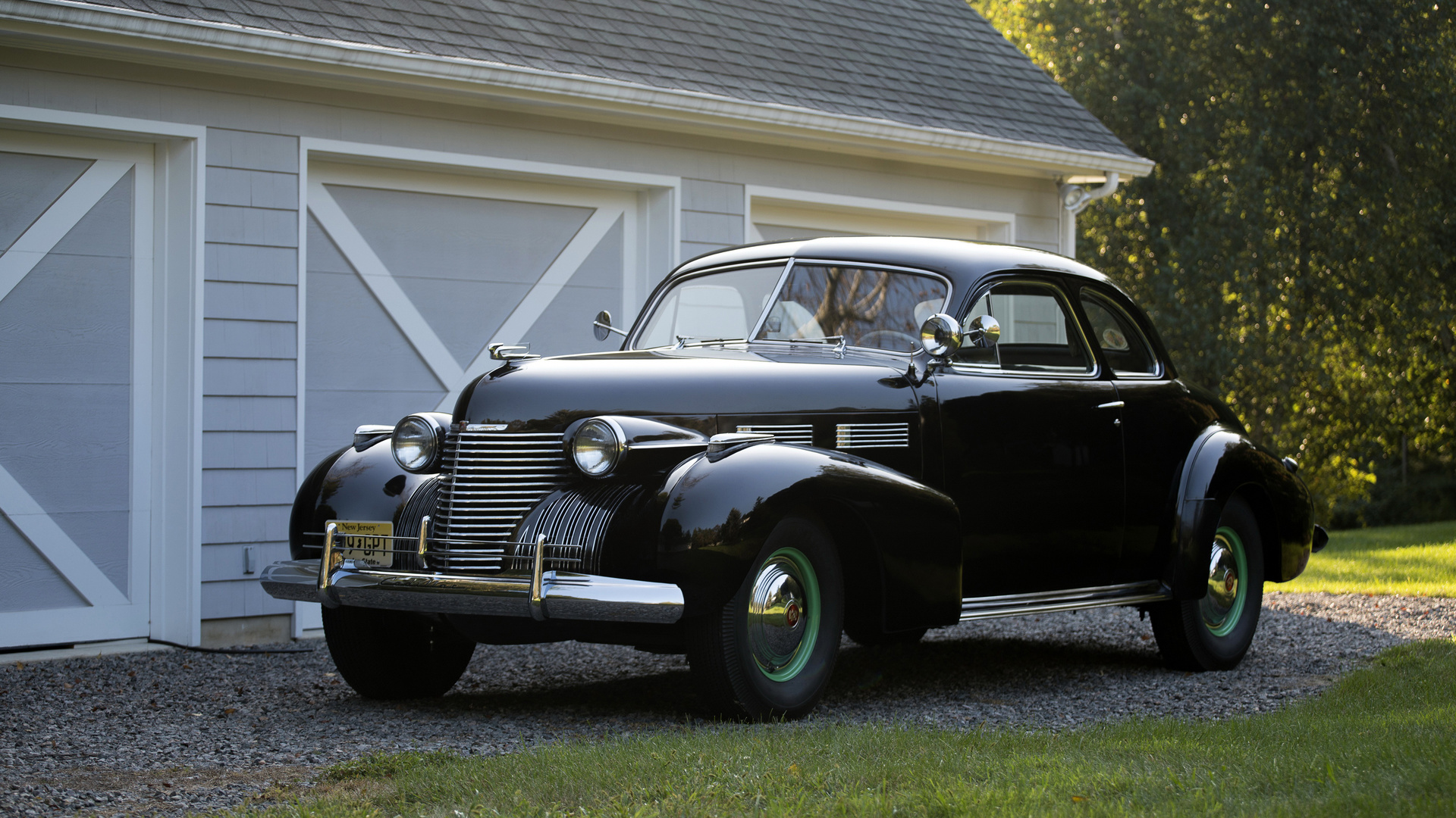 cadillac, retro, 1940, sixty-two, coupe