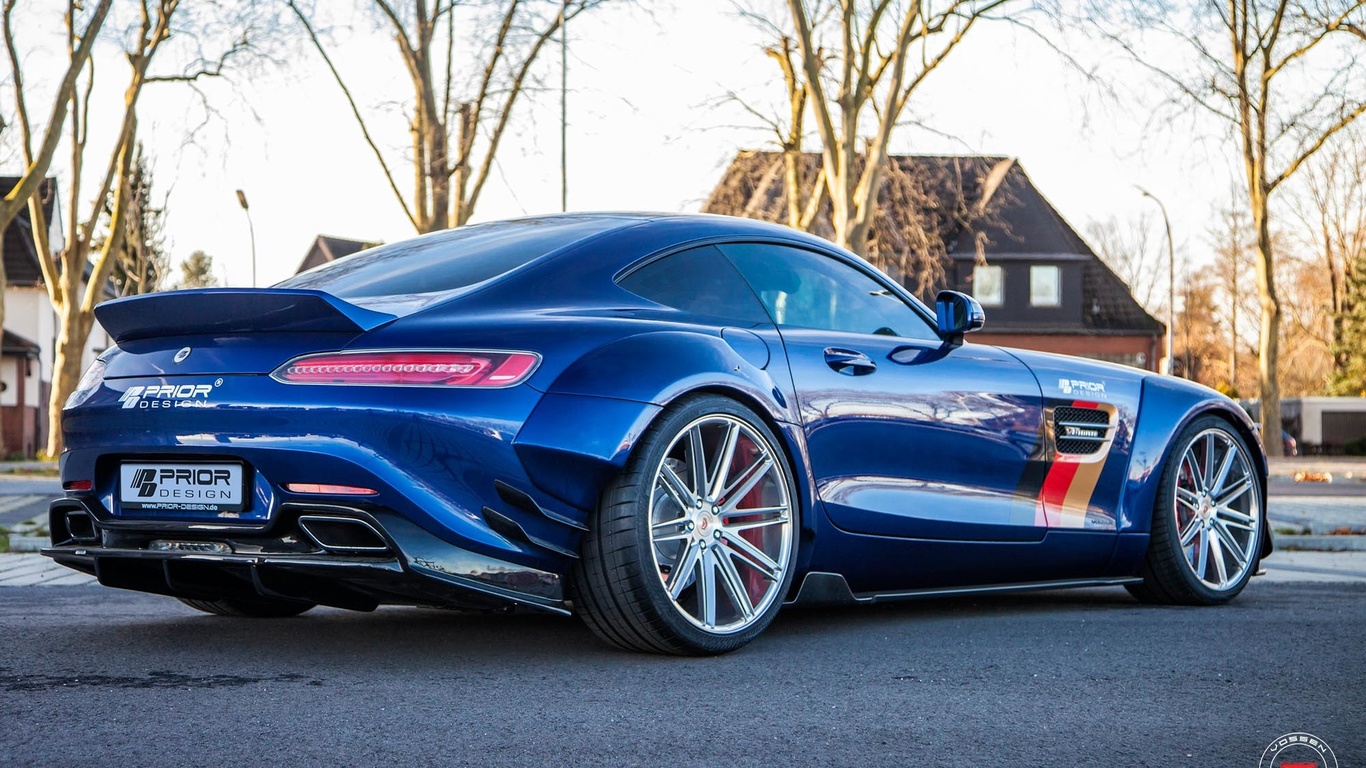 prior design, mercedes, amg, gt s, gets, vossen, wheels