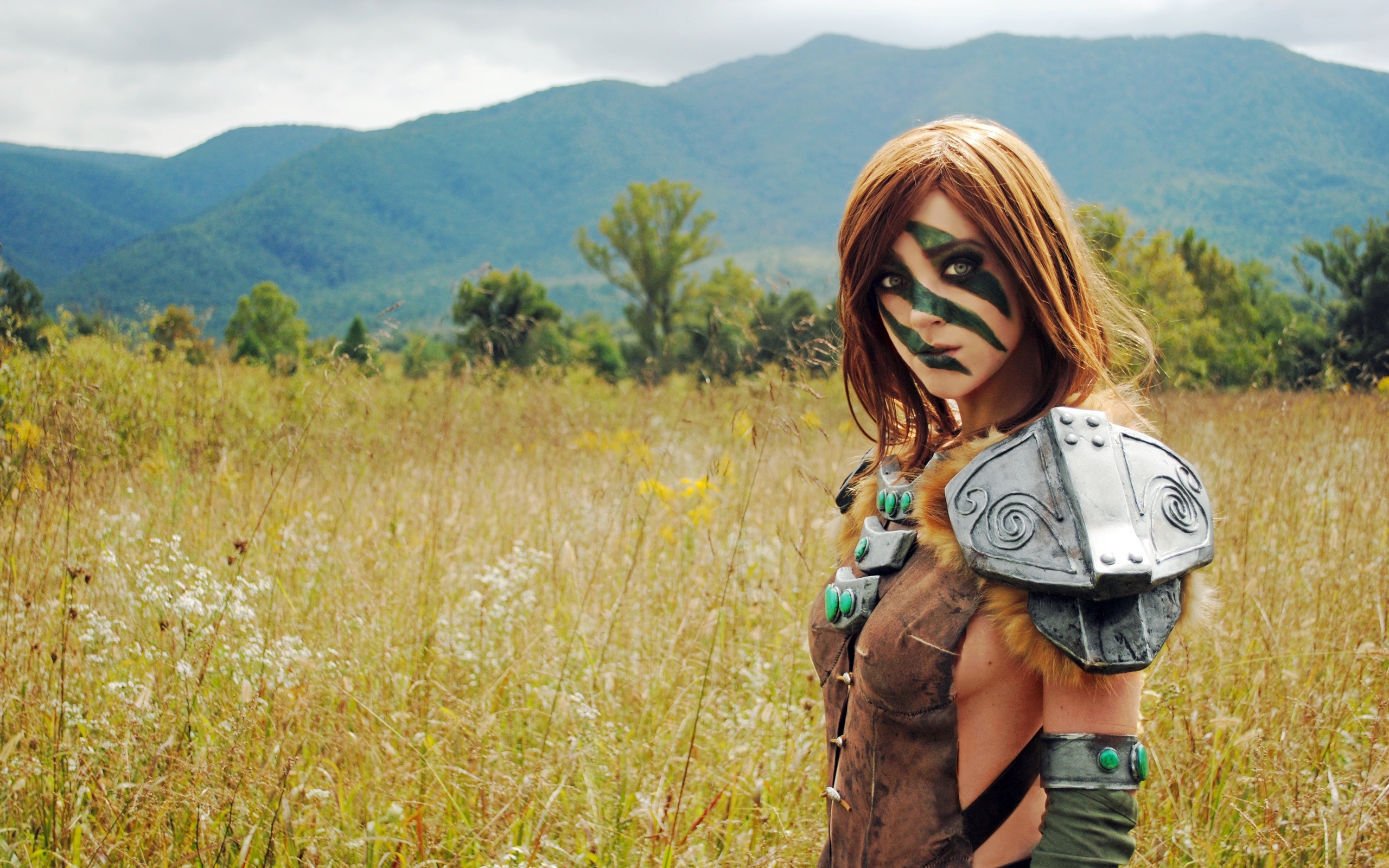 , , women, the elder scrolls, skyrim, cosplay, , aela, huntress, april gloria