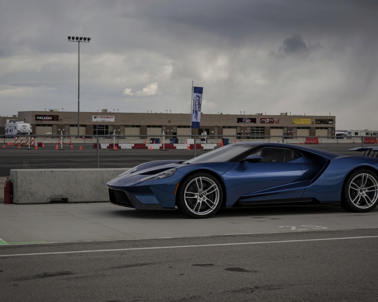 ford, gt, blue