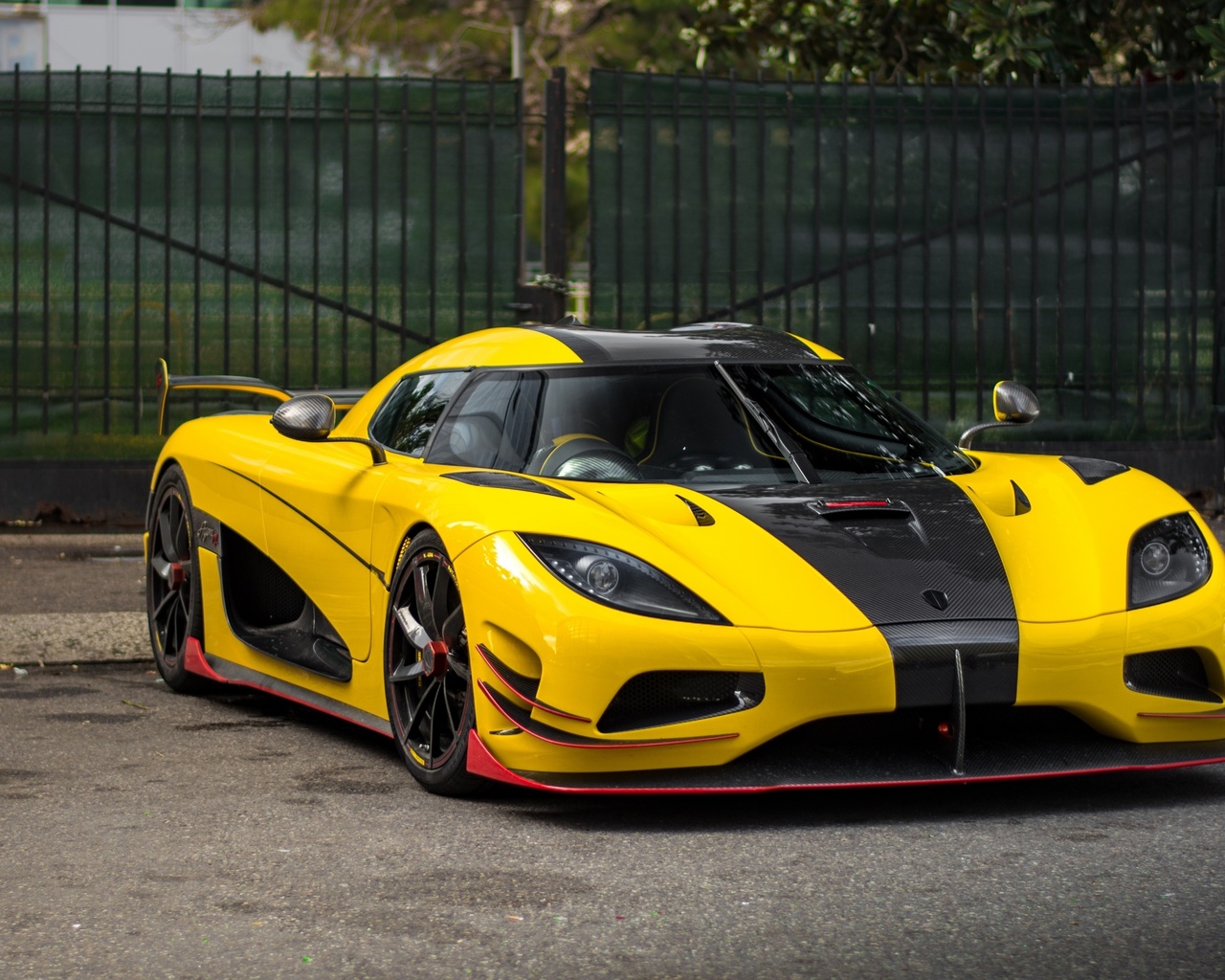 koenigsegg, agera r, yellow, hypercar