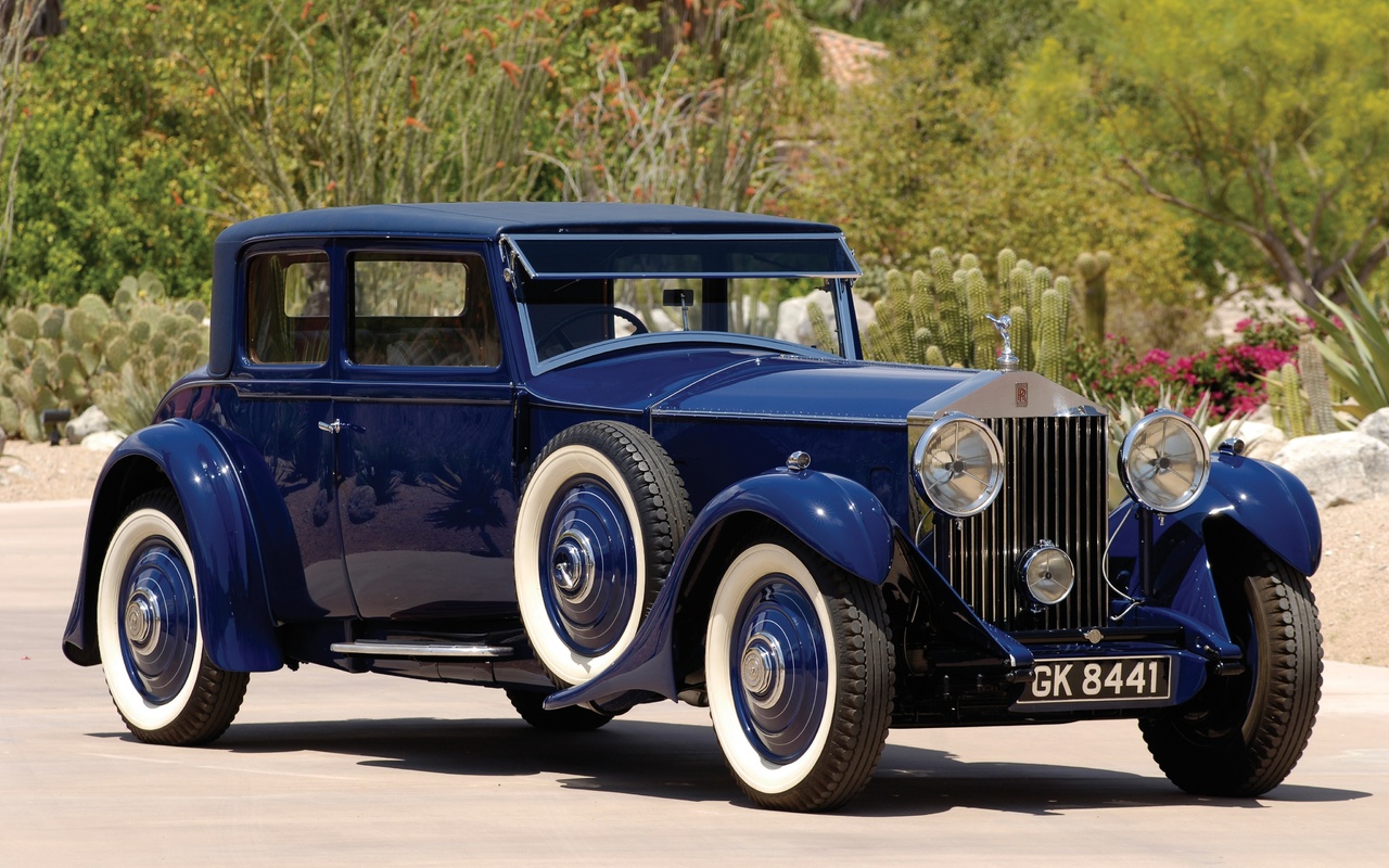 , rolls-royce, 1930, phantom, ii 2-door, sports saloon by mulliner, 