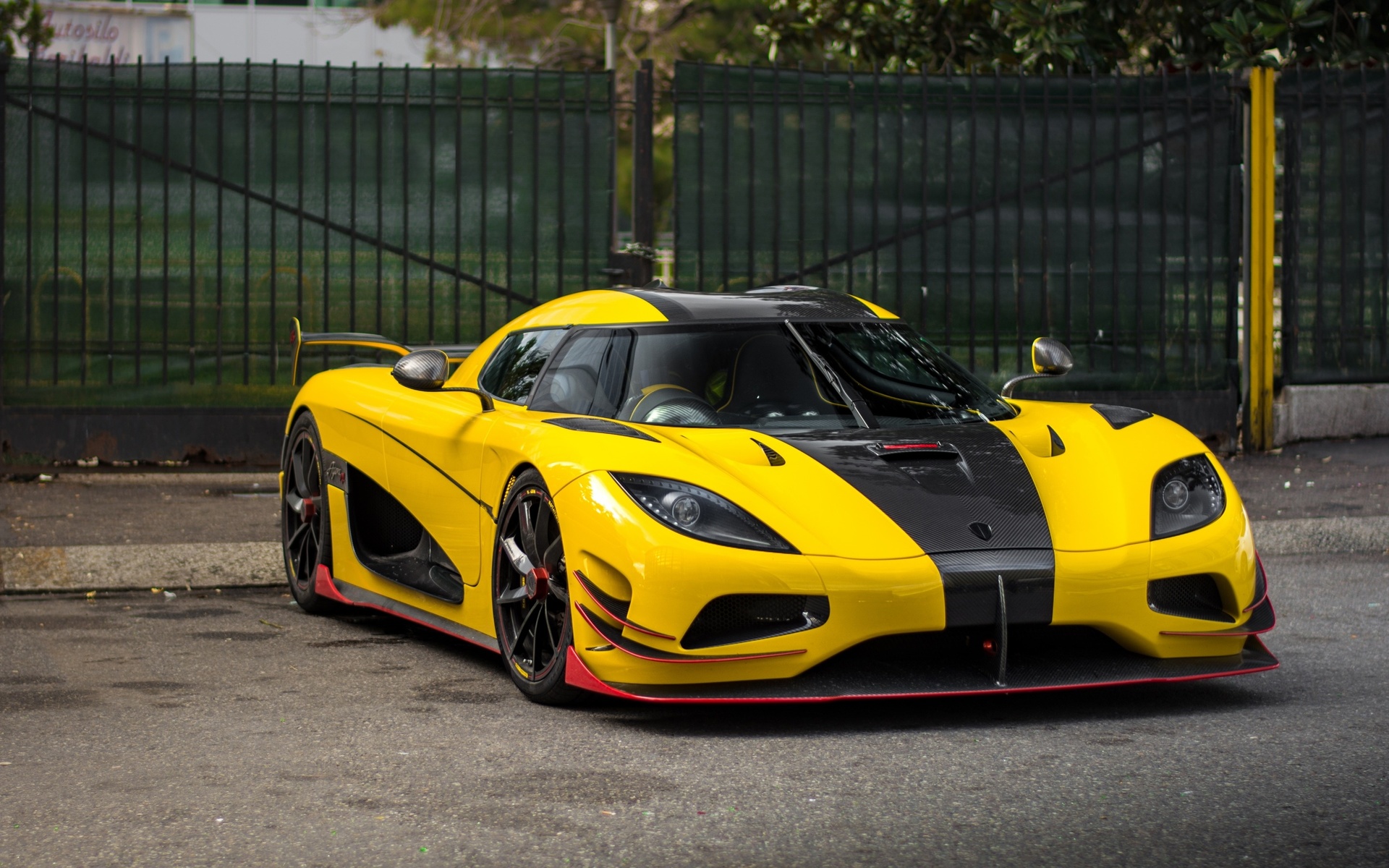 koenigsegg, agera r, yellow, hypercar