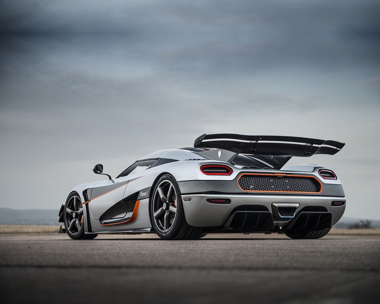 koenigsegg, agera, one, back view, supercar, cars