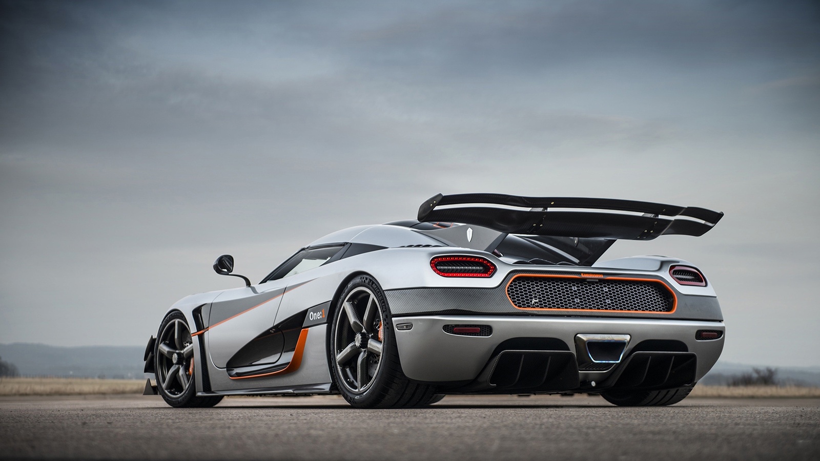 koenigsegg, agera, one, back view, supercar, cars