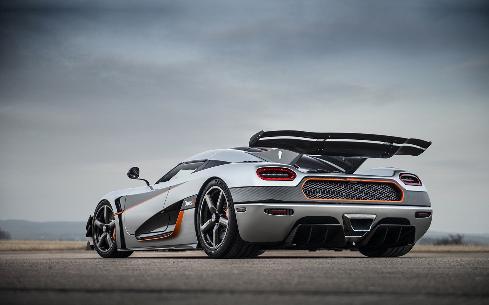 koenigsegg, agera, one, back view, supercar, cars