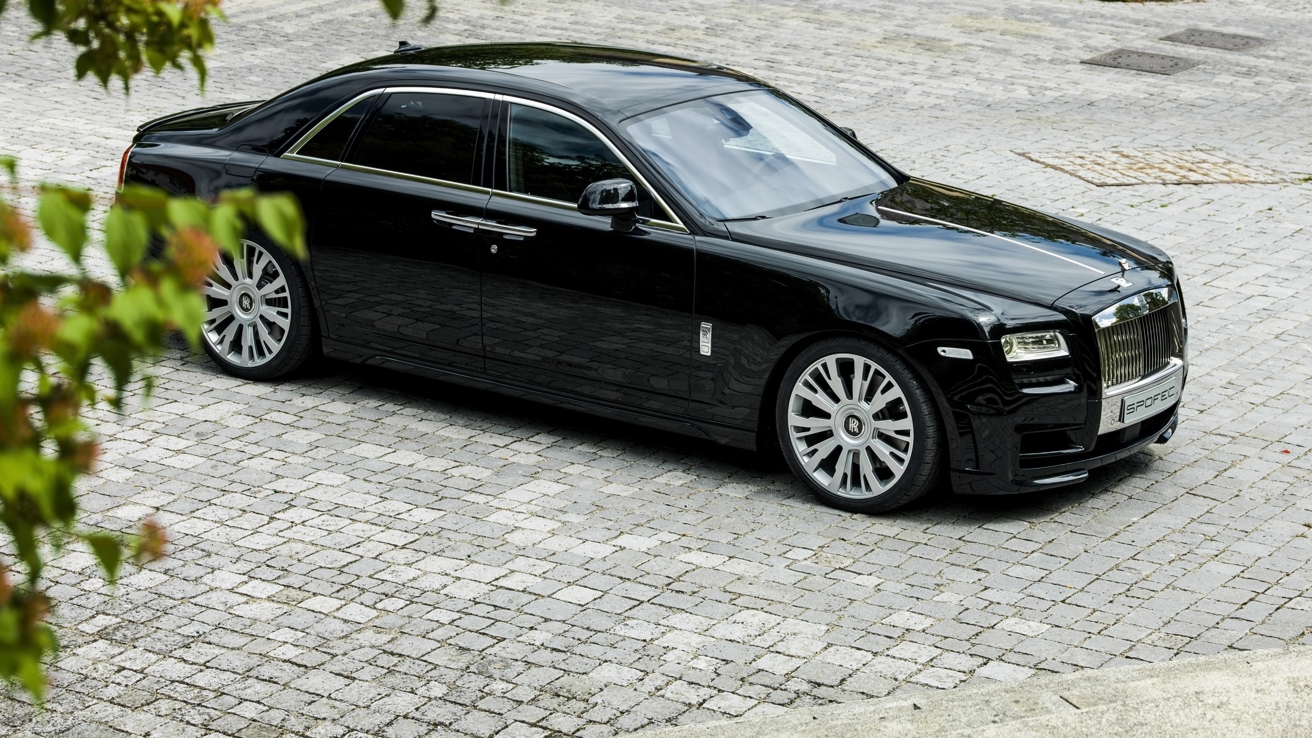 rolls-royce, ghost, black