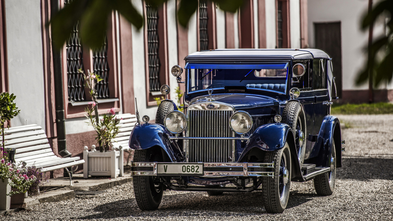 skoda, 860, cabriolet, 1932, rarity, retro