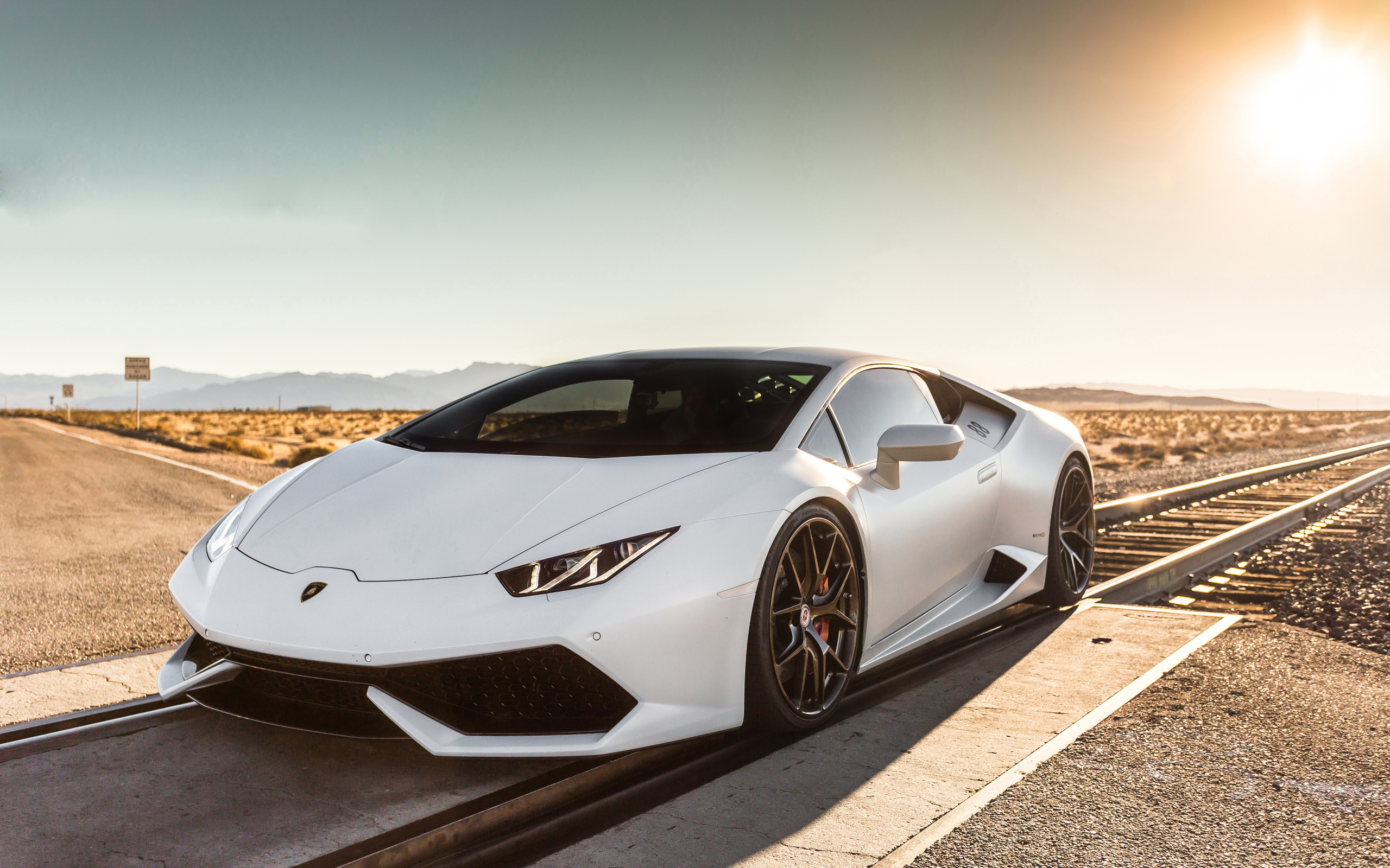 white, lamborghini, huracan