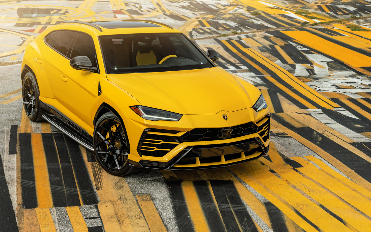 ag mc, yellow, lamborghini, urus