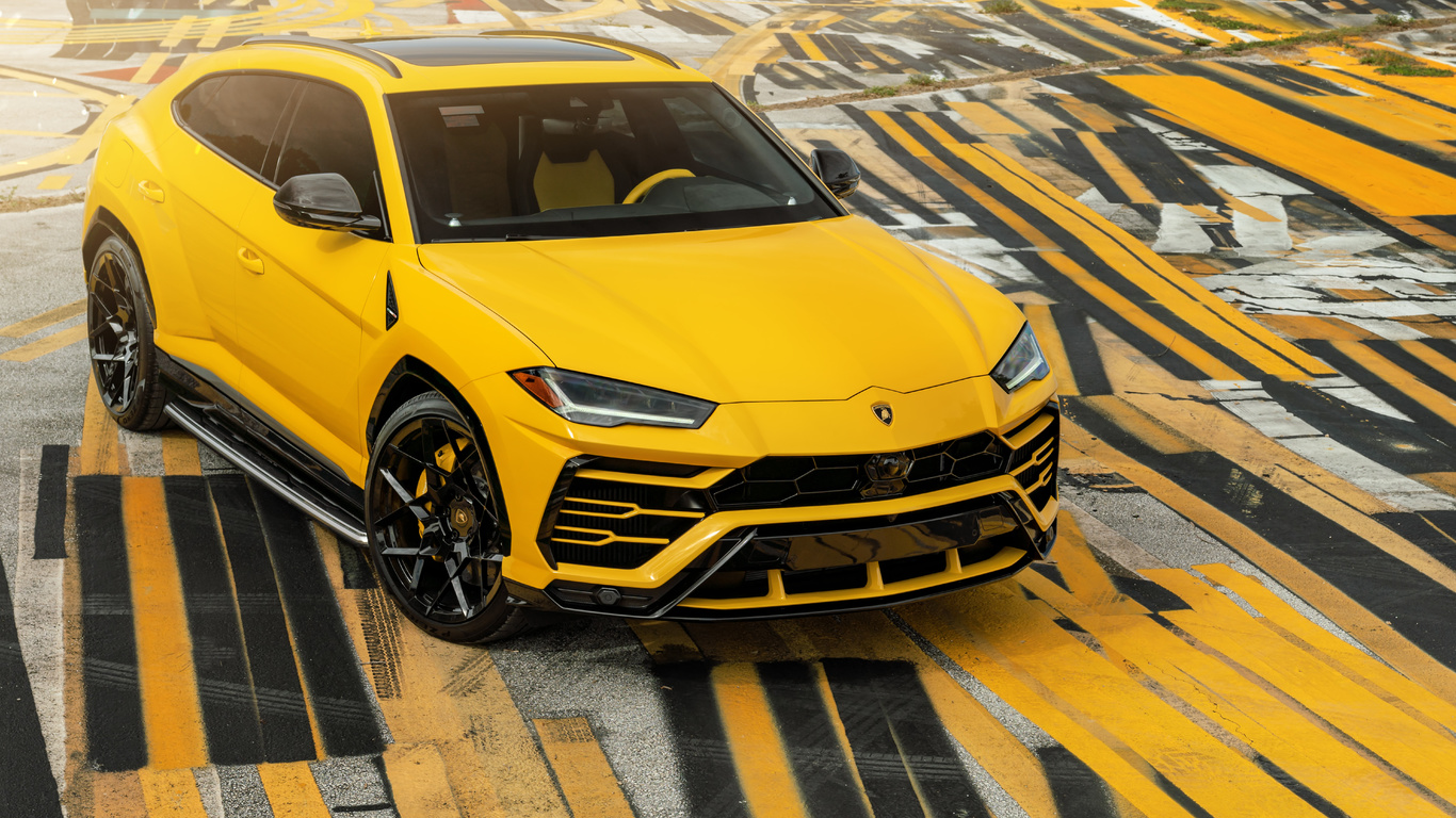 ag mc, yellow, lamborghini, urus