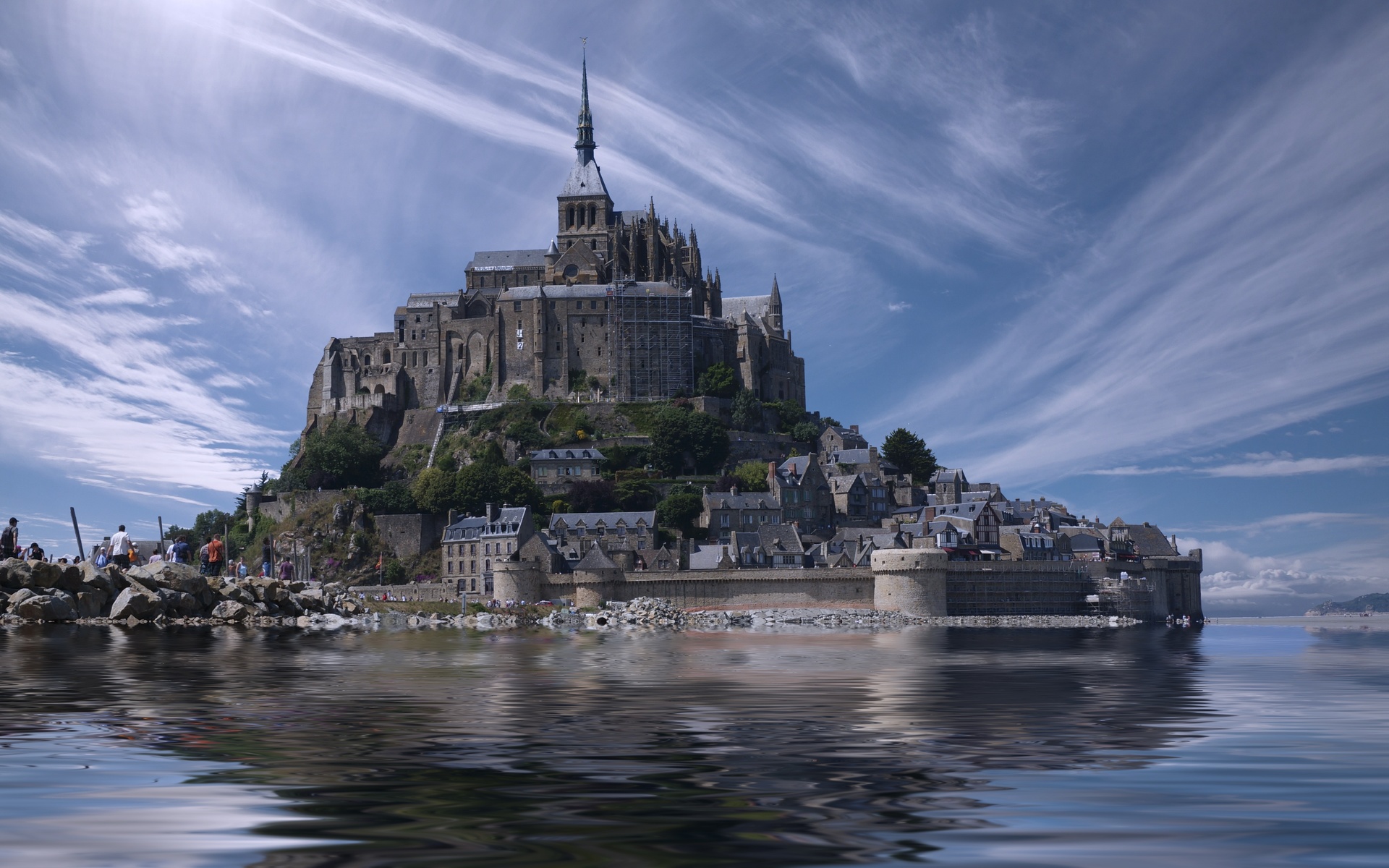  , , , castle, of mont-saint-michel, normandy, 
