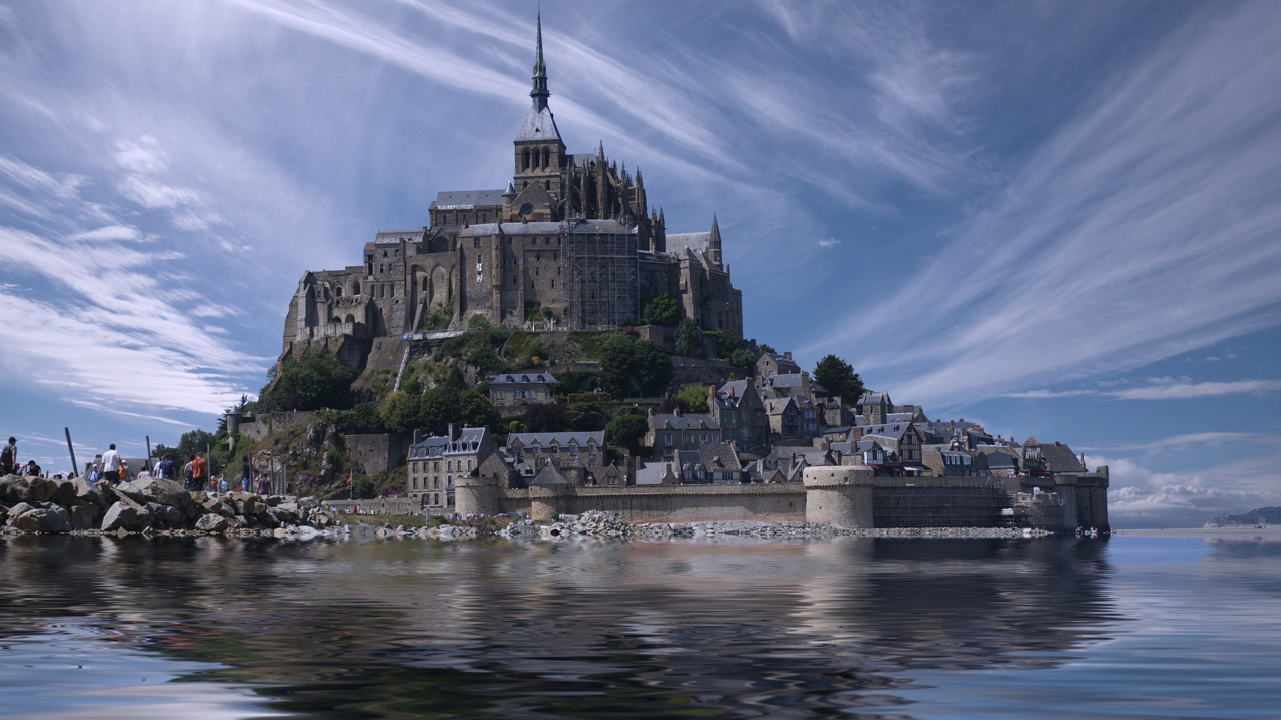  , , , castle, of mont-saint-michel, normandy, 