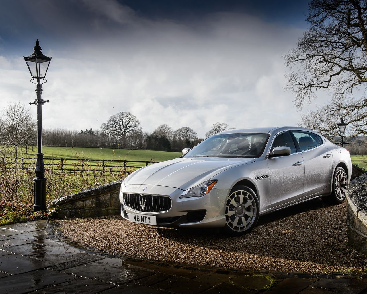 maserati, quattroporte, luxury car, silver