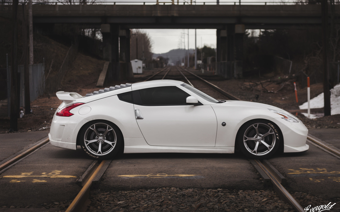 white, nissan, 370z