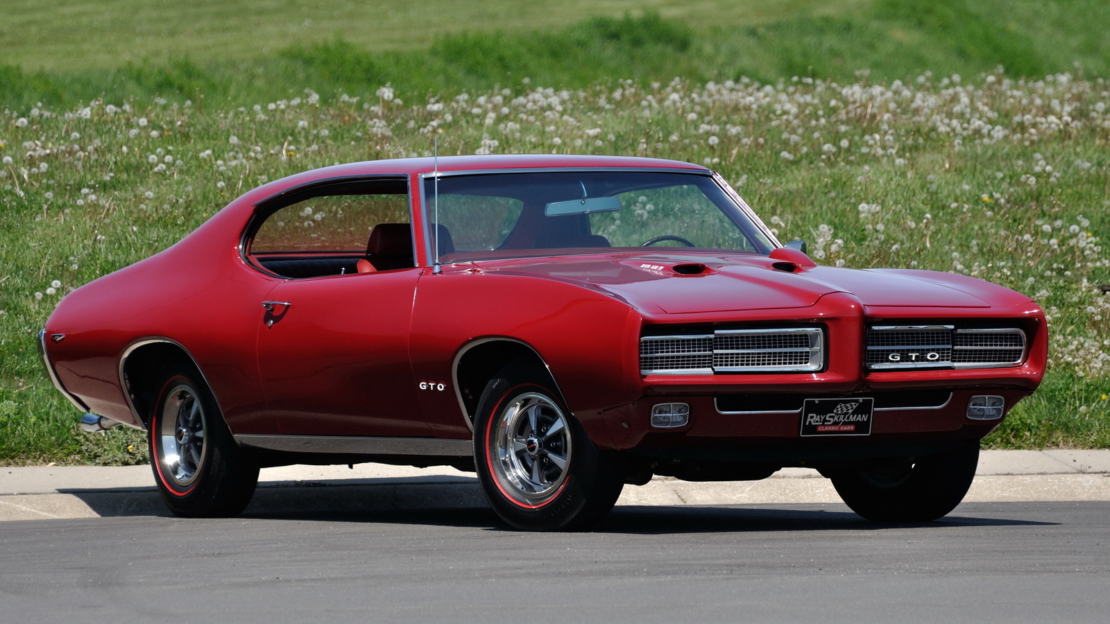 pontiac, gto, 1969, retro