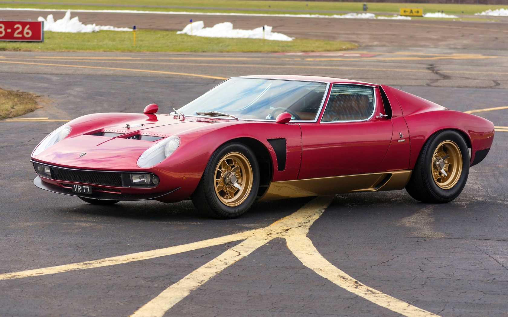 lamborghini, miura, p400, 1971