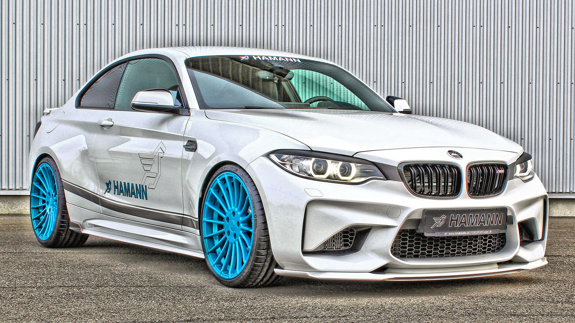 bmw, m2, hamann, white, sports coupe