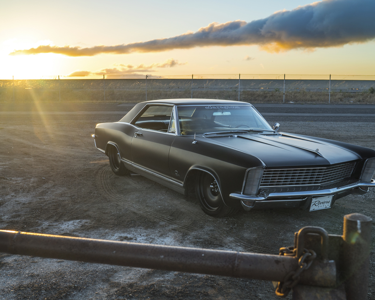 black, 1965, matte, riviera, buick