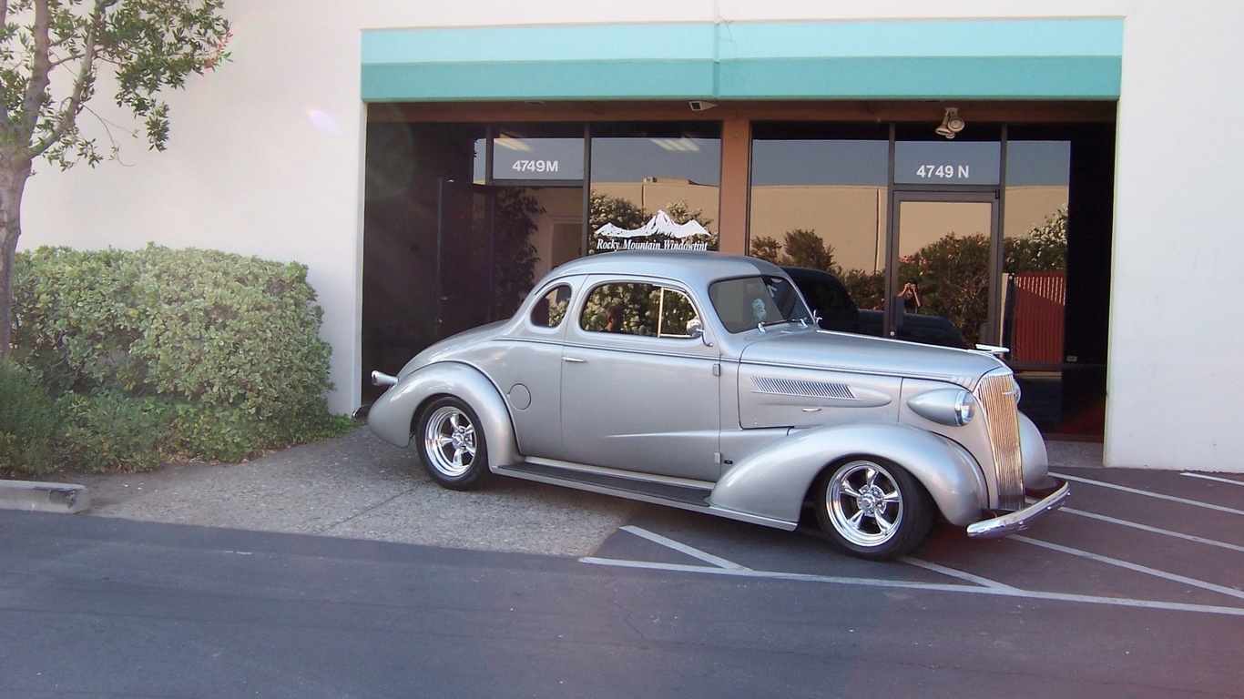 chevrolet, coupe, 1937, retro, custom