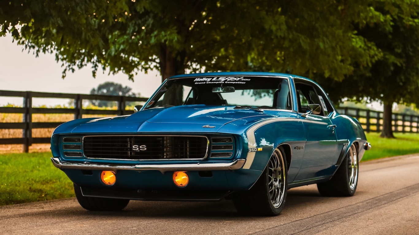 chevrolet, camaro, rs ss, 1969, 