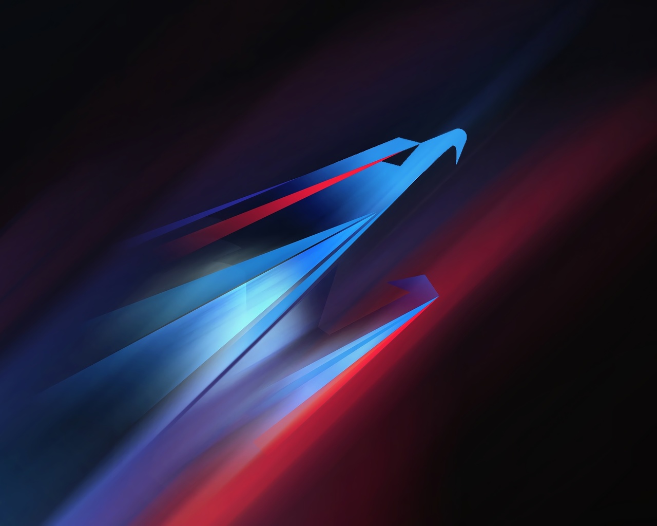 brand, aorus, logo images, 4k aorus logo red blue gradient, brand and logo