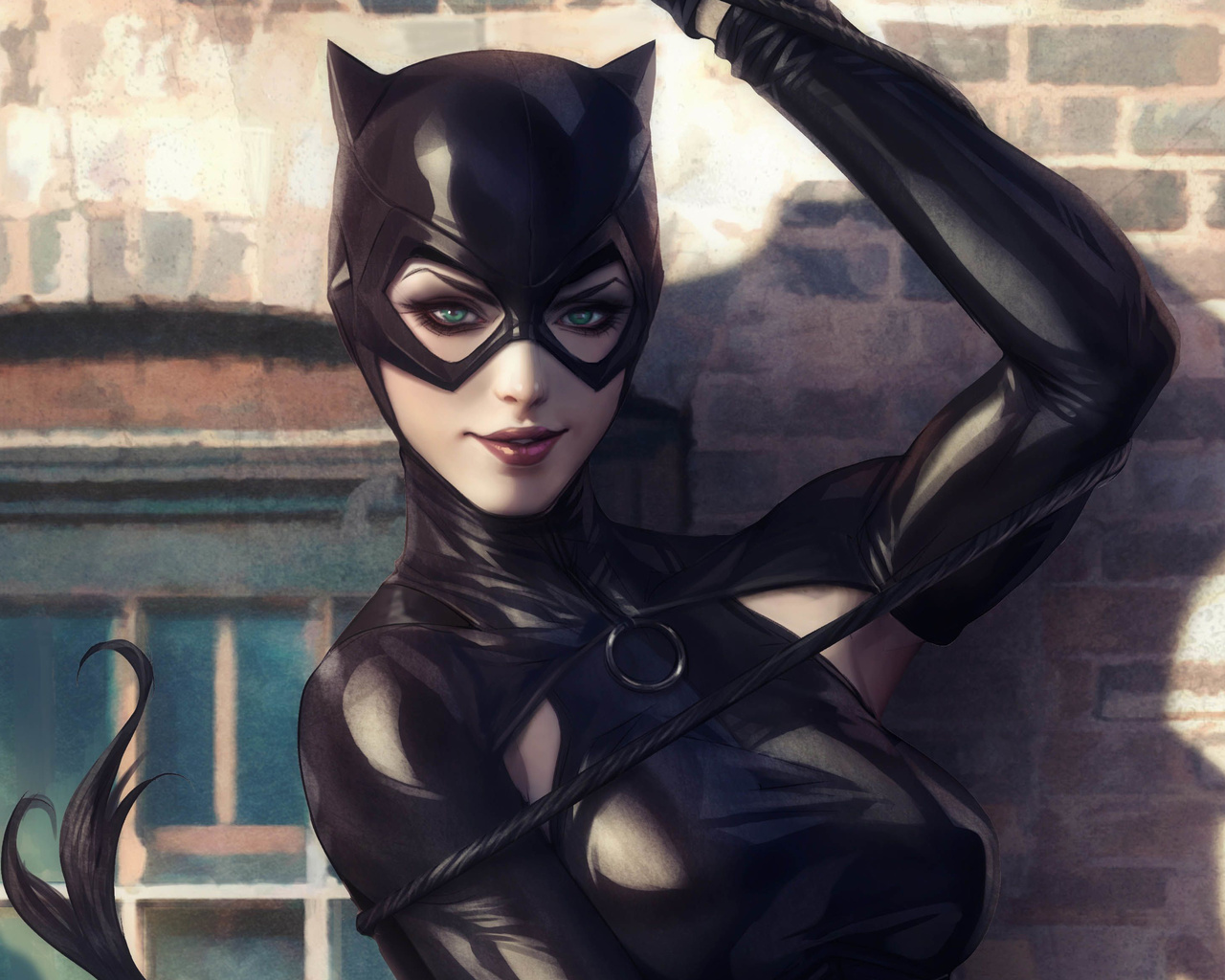 batwoman, art, catwoman, batman, dc