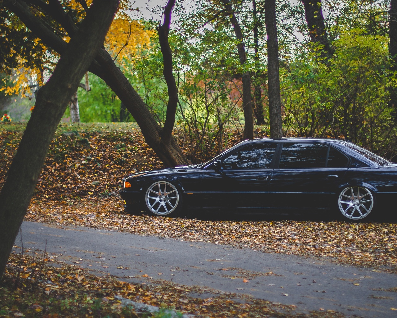 bmw, , tuning, e38, stance, 7 series, 