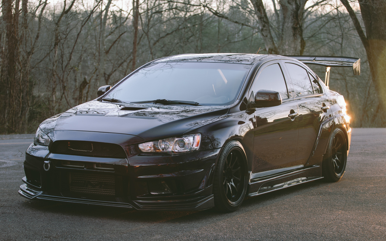 mitsubishi, evolution ix, race cars, stance, lancer evo 9