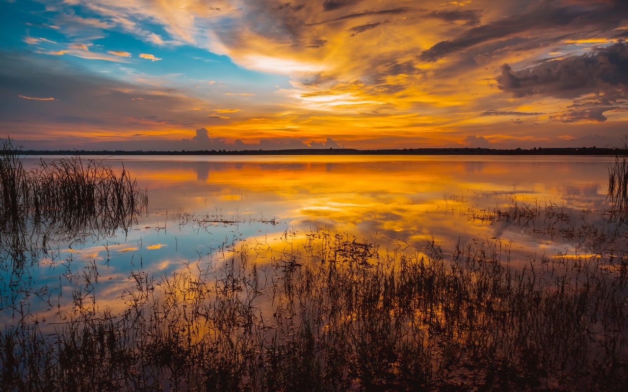 , , , , , , golden, , sky, sea, sunset, water, lake, reflection