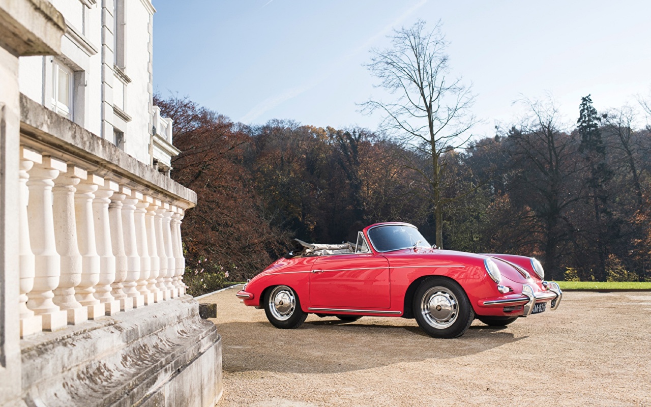 porsche, 356c, cabriolet, 1963