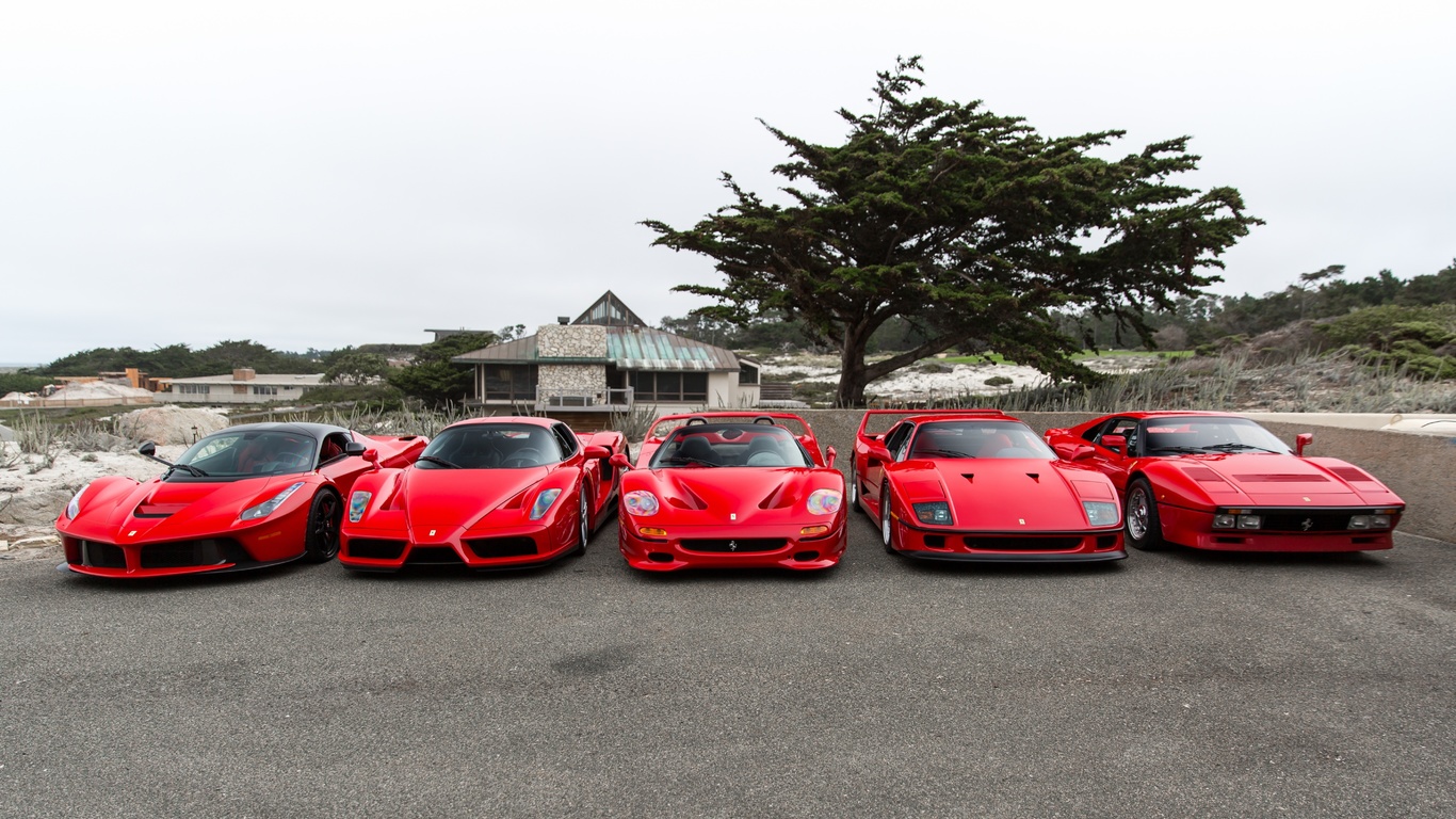 auto, red, hd autos, ferrari f40 enzo italia red f50 laferrari 288 gto, italia, enzo, laferrari, cars, 288 gto, f50, ferrari, f40