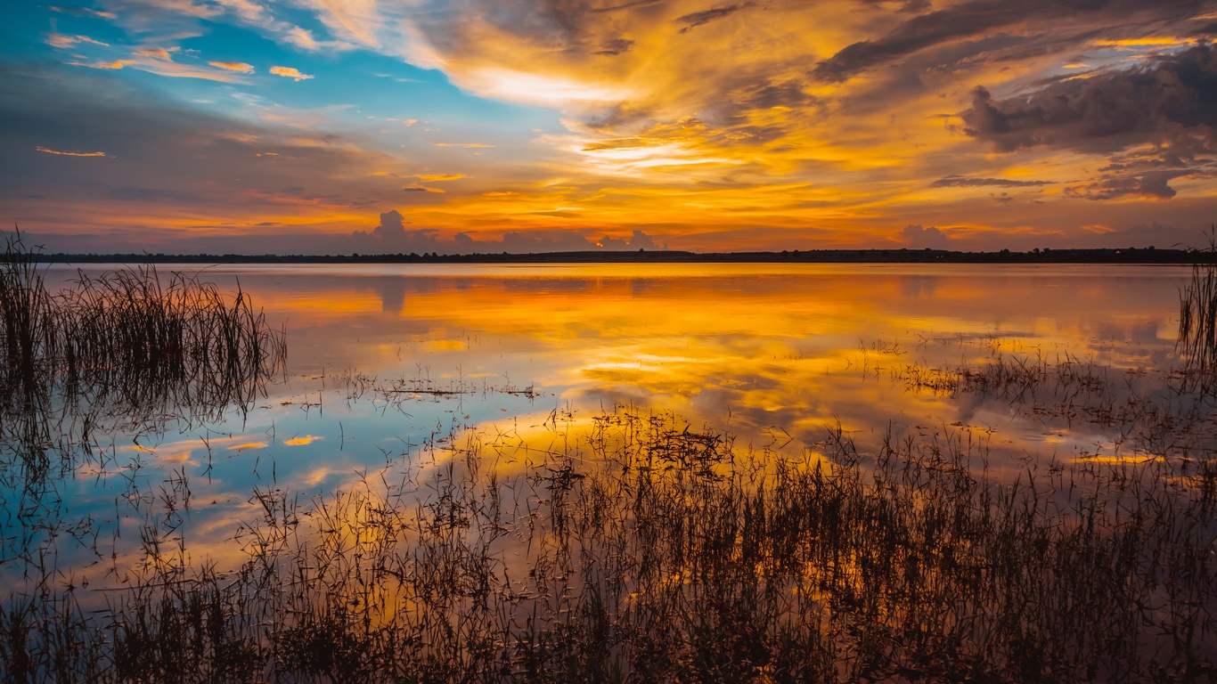 , , , , , , golden, , sky, sea, sunset, water, lake, reflection