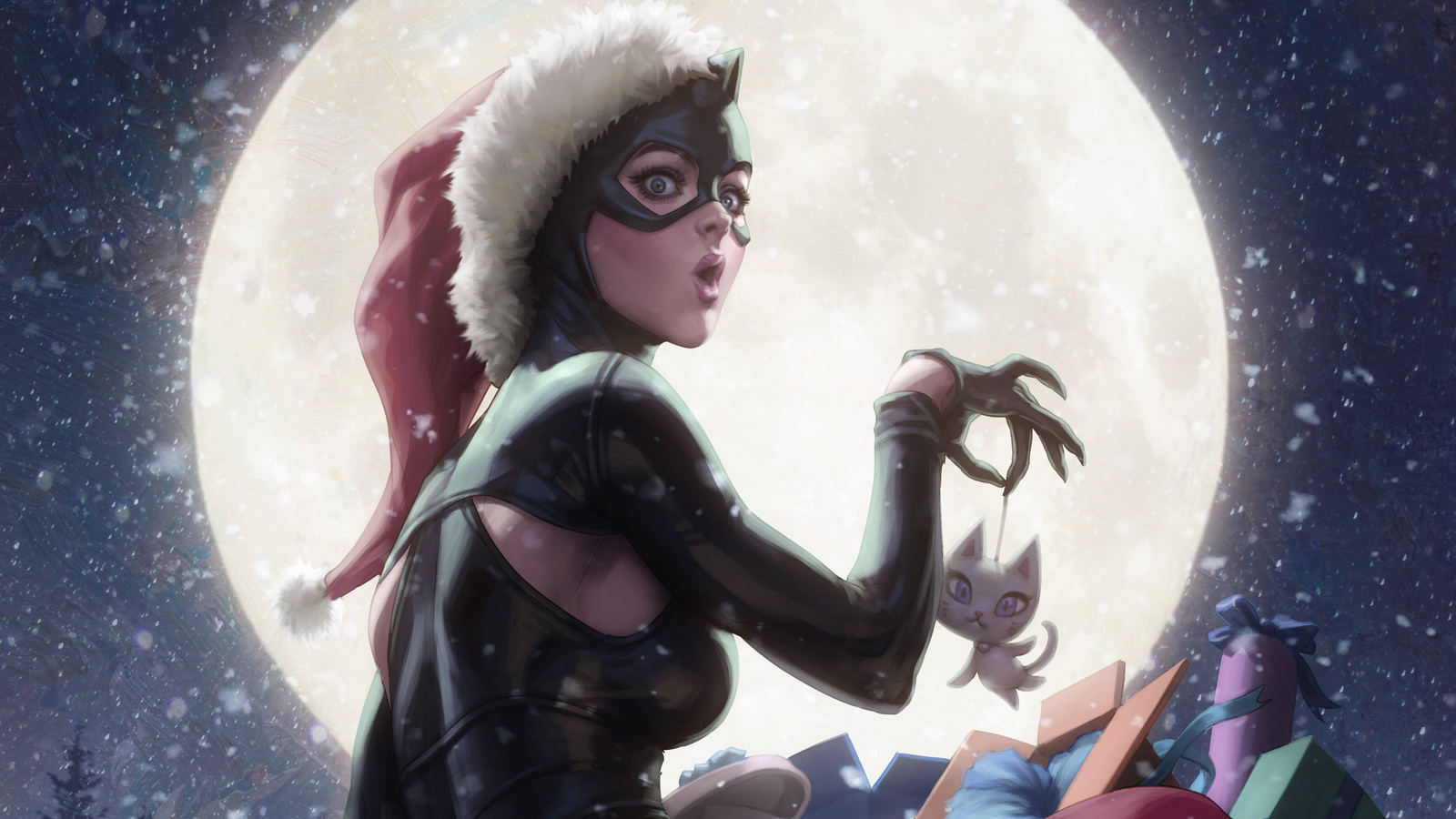 cute, catwoman, 